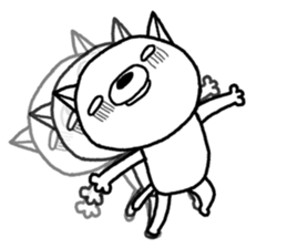 Escape cat sticker #12065847