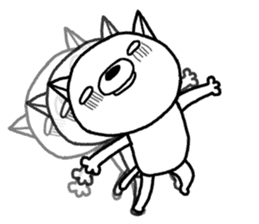 Escape cat sticker #12065847