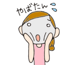 Mother is hard.vogue word sticker #12066255