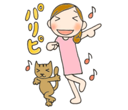 Mother is hard.vogue word sticker #12066266