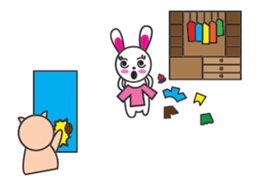 Piggy & Angie,,Let's have FUN!!! sticker #12066625