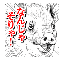 Close-up animals sticker #12066656