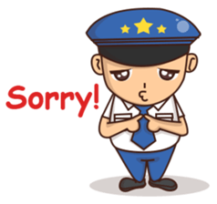 Tuba the Pilot sticker #12067326