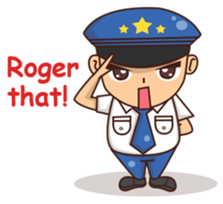 Tuba the Pilot sticker #12067336