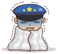 Tuba the Pilot sticker #12067343