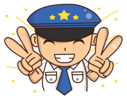 Tuba the Pilot sticker #12067350