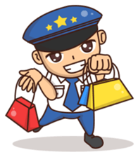 Tuba the Pilot sticker #12067351