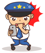 Tuba the Pilot sticker #12067352