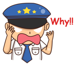 Tuba the Pilot sticker #12067357