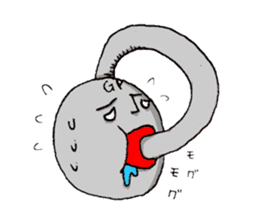 Mr.Barbell sticker #12067560