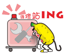 Like running a marathon sticker #12068056