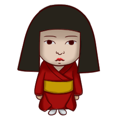 Japanese horror doll