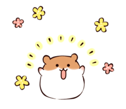 Very soft hamster2 sticker #12068641