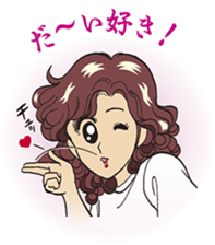 Nostalgic character sticker #12068789