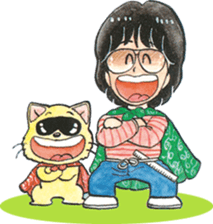 Nostalgic character sticker #12068794