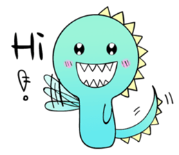 I Am A-a Dragon sticker #12068838
