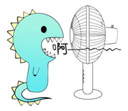 I Am A-a Dragon sticker #12068857