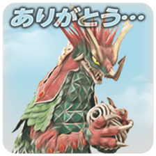 Movie"Kaiju Mono" Realistic Sticker. sticker #12069504