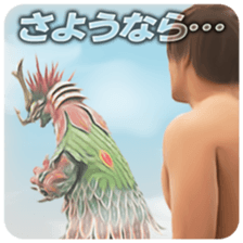 Movie"Kaiju Mono" Realistic Sticker. sticker #12069515