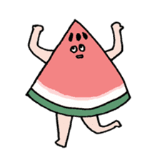 summer watermelon sticker #12070279