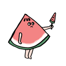 summer watermelon sticker #12070289