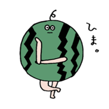 summer watermelon sticker #12070290