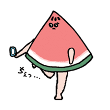 summer watermelon sticker #12070295