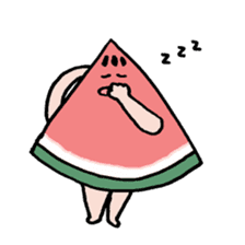 summer watermelon sticker #12070296