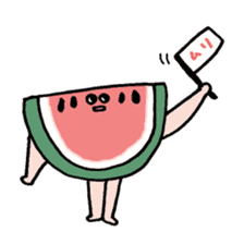 summer watermelon sticker #12070299