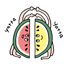 summer watermelon sticker #12070305