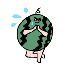 summer watermelon sticker #12070309