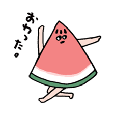 summer watermelon sticker #12070313
