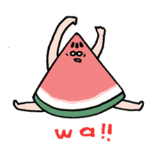 summer watermelon sticker #12070314