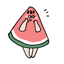 summer watermelon sticker #12070317