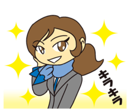 Attendant Amy 2 sticker #12071015