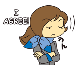 Attendant Amy 2 sticker #12071021