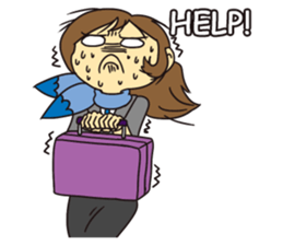 Attendant Amy 2 sticker #12071023