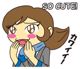 Attendant Amy 2 sticker #12071026