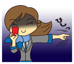 Attendant Amy 2 sticker #12071028