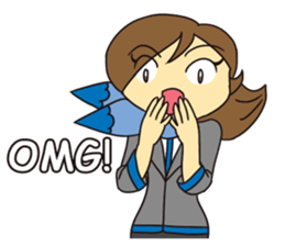 Attendant Amy 2 sticker #12071030