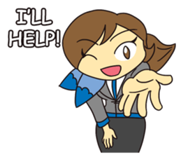 Attendant Amy 2 sticker #12071050