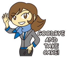 Attendant Amy 2 sticker #12071053