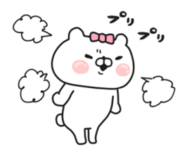 Let's accompanied by a bear~kawaii ver4~ sticker #12071416