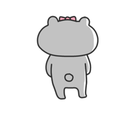 Let's accompanied by a bear~kawaii ver4~ sticker #12071425