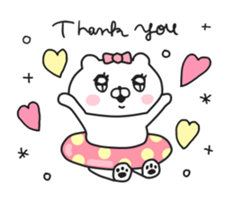 Let's accompanied by a bear~kawaii ver4~ sticker #12071436