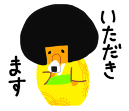 A girl in a kimono sticker #12072259