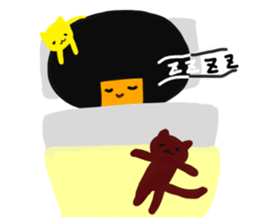 A girl in a kimono sticker #12072278