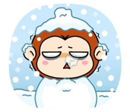 Sian Chimp sticker #12072776