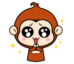 Sian Chimp sticker #12072778