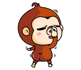 Sian Chimp sticker #12072782